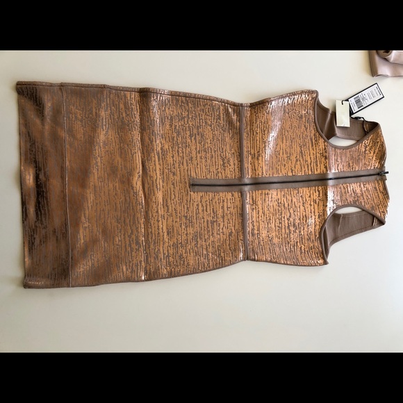 BCBG Max Azria Gisela dress rose gold - Picture 7 of 7